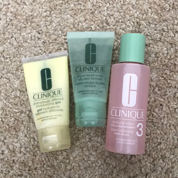 clinique gel face wash